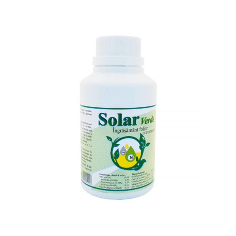 Ingrasamant foliar SOLAR VERDE, 100 ml