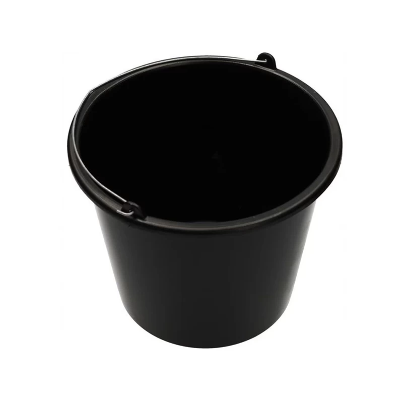 Galeata Plastic, 20 Litri, Neagra, BERVAS