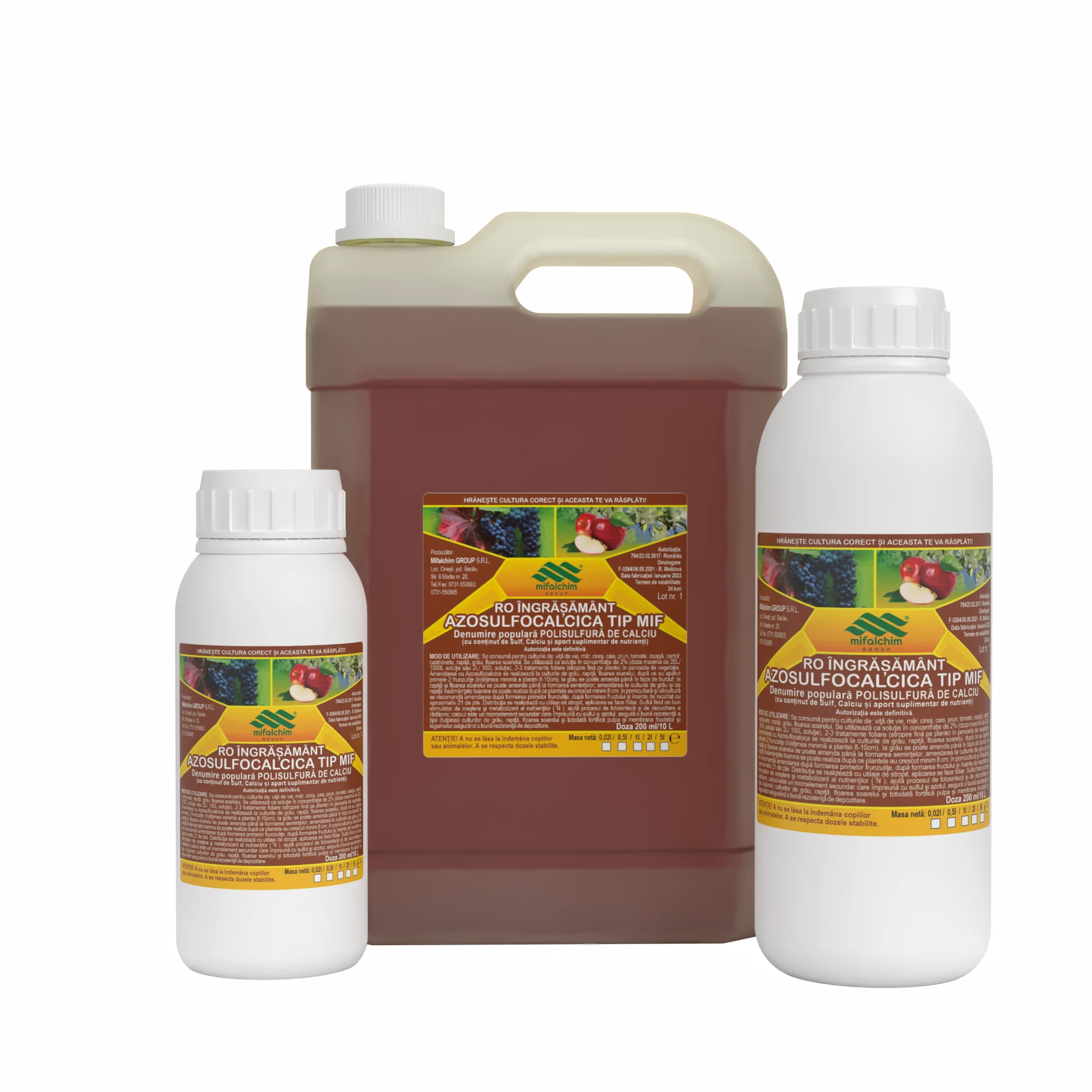 Ingrasamant universal AZOSULFOCALCICA, 2 Litri