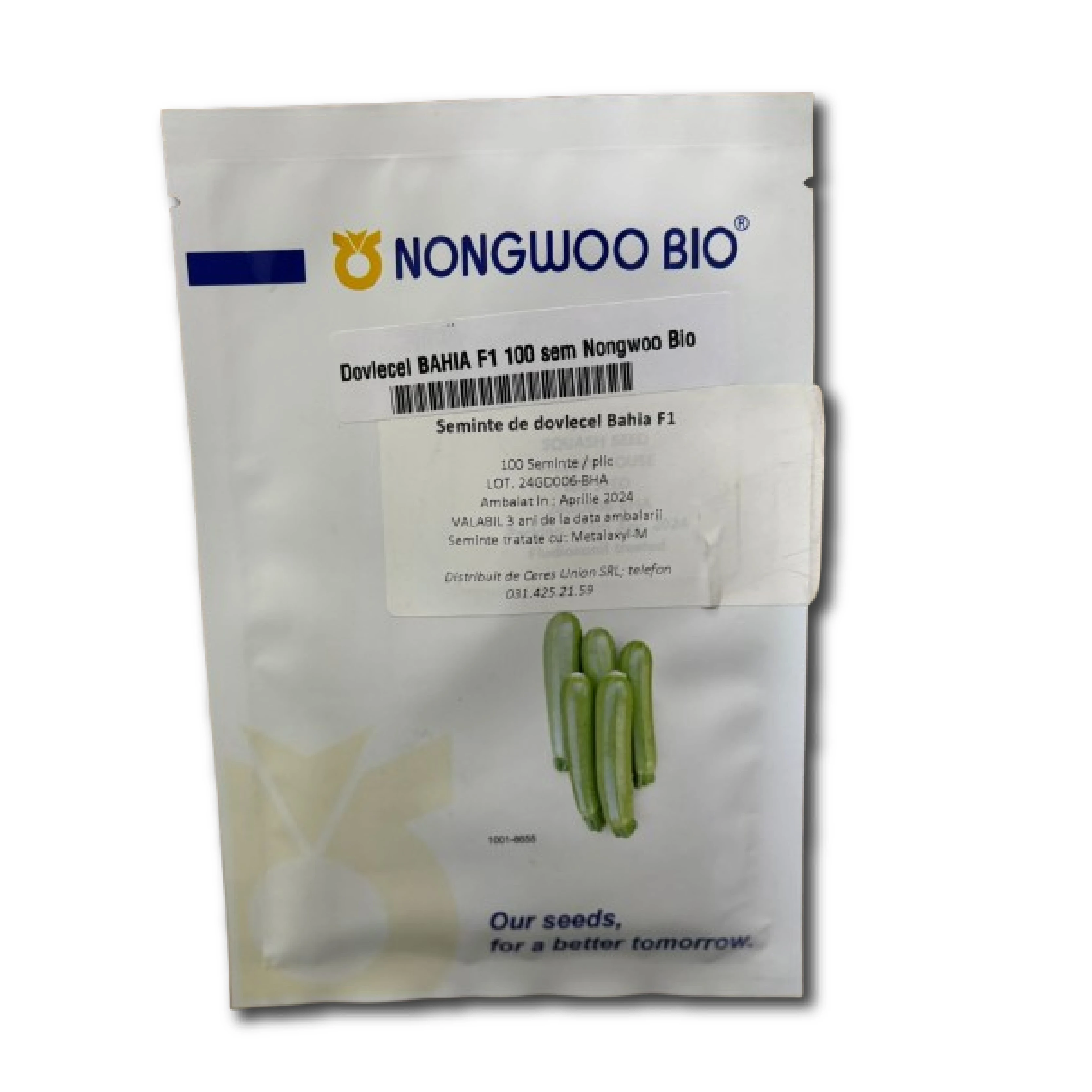 Seminte Dovlecel BAHIA F1, NongWoo Bio , 100 seminte