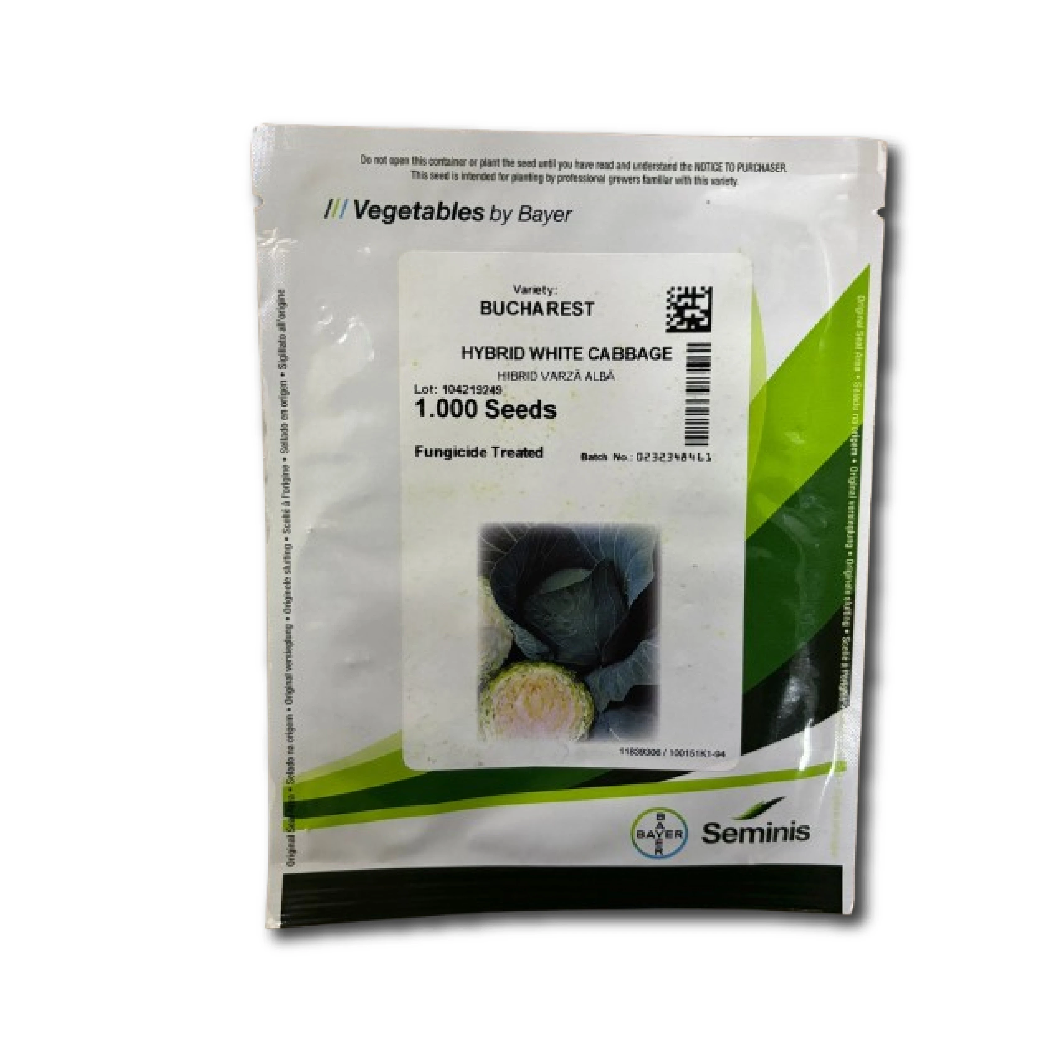 Seminte Varza BUCHAREST F1, Seminis - 1.000 seminte