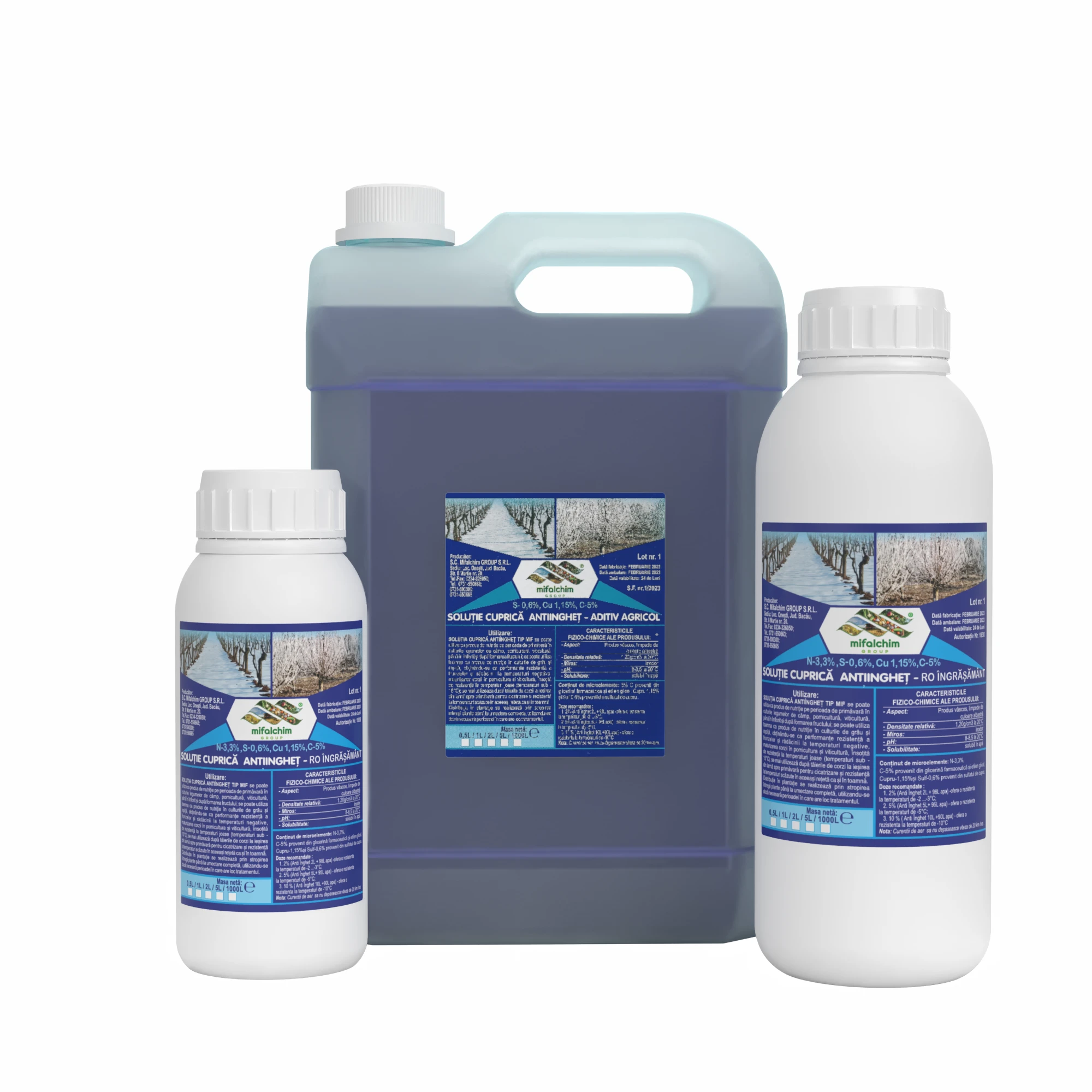 Solutie Cuprica Anti inghet Tip MIF, 1 Litru