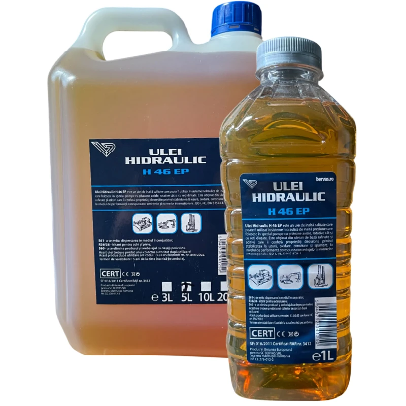 Ulei Hidraulic H46, Bervas - 5 Litri