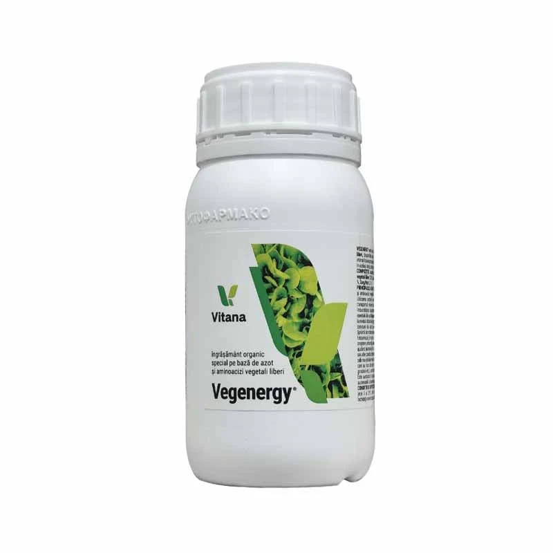 VEGENERGY, Organic, Vitana - 250 ml, Azot si Aminoacizi liberi